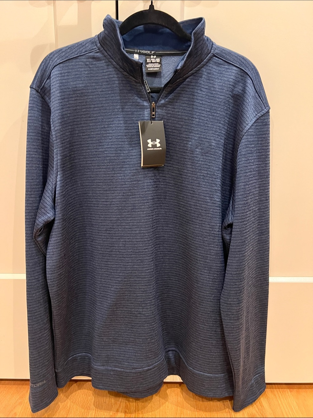 Under Armour Men's Navy Quarter-Zip Pullover